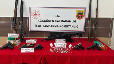 Jandarma 5 adrese aynı anda baskın yaptı: 7 şüpheli gözaltında