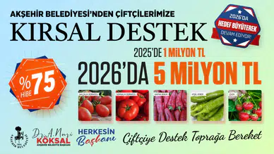 Konya'da çiftçilere dev destek: Kırsal bütçe 5 milyon TL’ye yükseldi