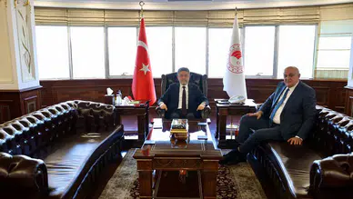 Detaylar belli oldu! PANKOBİRLİK Genel Başkanı Erkoyuncu Bakan Yumaklı ile görüştü