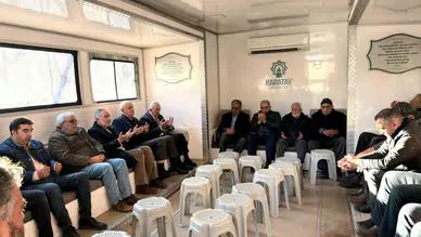 Başkan Kavuş’tan Erkoyuncu ve Akbıyık’a taziye ziyareti