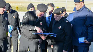 Jandarma Genel Komutanlığı'ndan Konya'daki bina yapımına inceleme