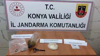 Konya’da uyuşturucuya geçit yok! 21 kişi tutuklandı