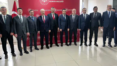 Bakan Çiftçi’den Konya Valiliği'ne ziyaret