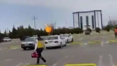 İran'a ait İHA, Nahçıvan Havalimanı'na düştü