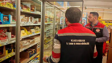 Karaman’da sıkı denetim! Gıda güvenliği için titiz çalışma