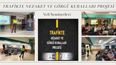 Konya'da Trafikte Nezaket Projesi: Velilere seminerler başladı!
