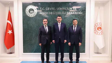 Konya iş ve siyaset dünyası Bakan Kurum ile görüştü