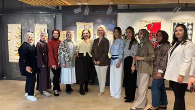 Konya'da geçmişin izleri sanatla buluştu! “Hafıza” sergisine büyük ilgi