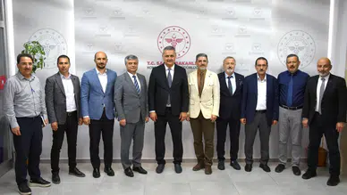 Konya sağlık yönetiminde dikkat çeken görüşme
