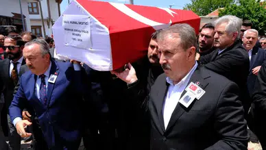 Mustafa Destici’nin acı günü! Tabuta omuz verdi