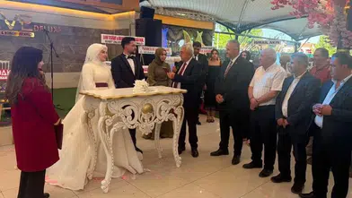 Konyalı Başkan düğün yaptı! Bendevi Palandöken ve birçok ilin başkanı düğüne geldi