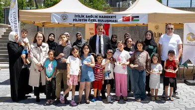 Konya’da Filistinli çocuklar için sağlık seferberliği