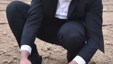 Konya’da moloz yığınlarıyla dolu alanı cennete dönüştürdü