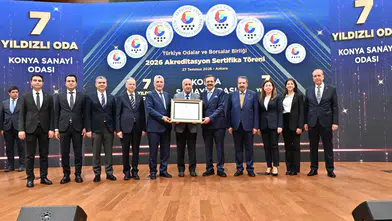 Konya Sanayi Odası Türkiye'de bir ilki başardı! Bu unvanı alan tek oda oldu