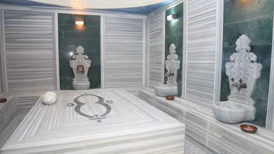 Konya'da 39 yıllık sağlık geleneği! Sauna Gümüşkapı basın mensuplarını ağırladı
