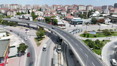 600 ton asfalt kullanıldı! Konya'da o üst geçit yenilendi