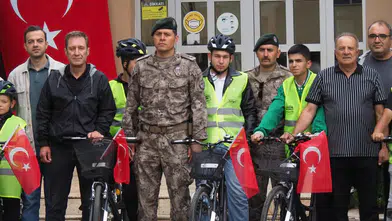 Konyalı şehit için özel bisiklet turu