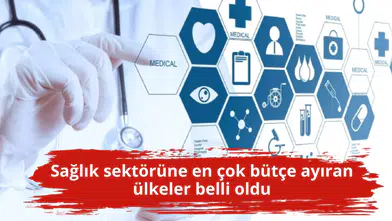 Sağlık sektörüne en çok bütçe ayıran ülkeler belli oldu