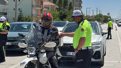 Konya-Ankara yolunda sıkı denetim! Araçlar tek tek durduruluyor