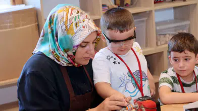 Konya'da çocuklar yaza Tabiat Mektebi'yle başladı! İlk ders zili çaldı