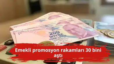 Emekli promosyon rakamları 30 bini aştı