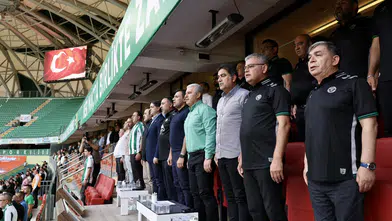 Konyaspor ilk maçına çıktı! O isimler şehrin takımını yalnız bırakmadı
