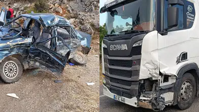Konya’da tır ile otomobil çarpıştı: 1 ölü, 1’i ağır 3 yaralı