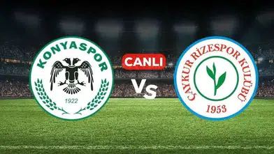 Konyaspor - Ç.Rizespor Canlı (0-1)