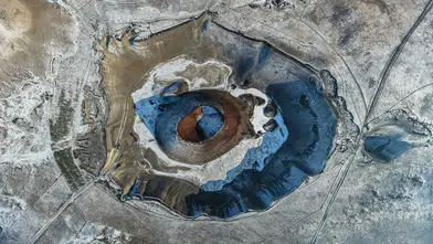 Konya beyaza büründü, Meke Gölü görenleri büyüledi