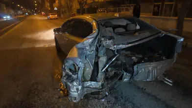 Karaman’da otomobil kontrolden çıktı, defalarca savruldu!