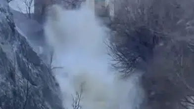 Konya’da sular gürül gürül akıyor! Taşkent’te çekilen kare sevindirdi