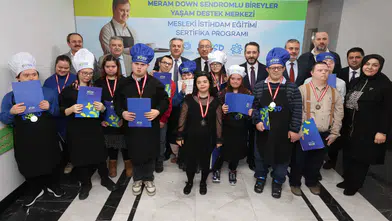 DOSD Meram’da özel gençler iş hayatına ilk adımını attı