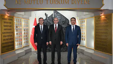 Konya’da göreve yeni başlayan müdürlerden Emniyet Müdürü’ne ziyaret