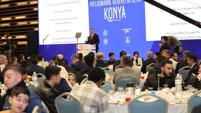 Bakan Çiftçi, Konya’da Filistinlilerle bir araya geldi