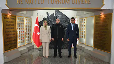 Karaman protokolü, Müdür Yüksek ile buluştu