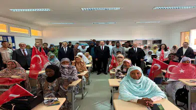 Başkan Altay, Moritanya’da Türkoloji öğrencileriyle buluştu