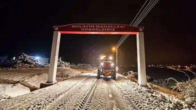 Konya’da yoğun kar yağışı! Ekipler bölgede