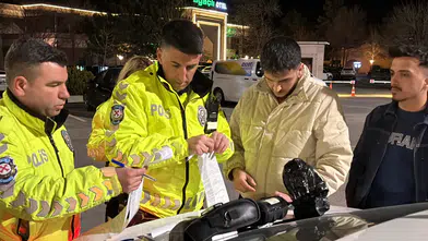 Aksaray’da trafiği tehlikeye sokan sürücüye ağır ceza!