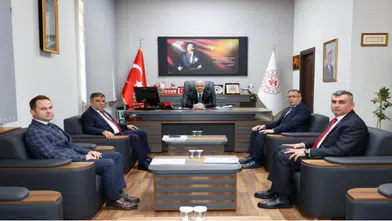 Vali Akın’dan Gençlik ve Spor İl Müdürlüğü’ne ziyaret