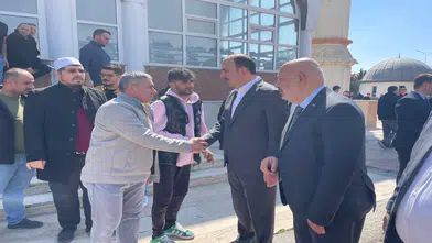 Cuma namazı sonrası Başkan Altay’dan vatandaşlarla samimi sohbet