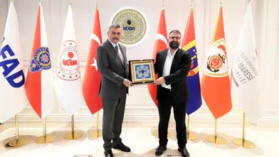 Konya heyeti, hemşehrileri olan Bakan Çiftçi ile görüştü