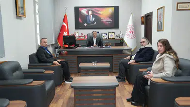 Ahmet Baydar’dan Müdür Çintimar’a ziyaret