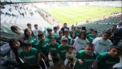 Cihanbeylili öğrenciler, Konyaspor maçında unutulmaz bir heyecan yaşadılar
