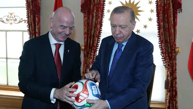 FIFA Başkanı Türkiye’de! Cumhurbaşkanı ile buluştu