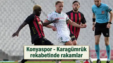 Konyaspor - Karagümrük rekabetinden rakamlar
