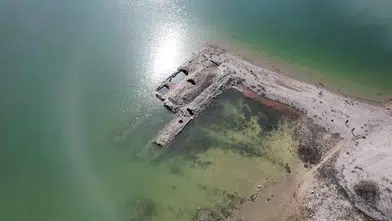 Konya’da su seviyesi yükseldi! Tarihi han yine sular altında