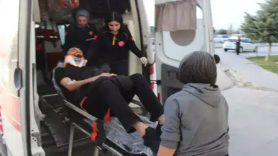 Aksaray’da otomobil şarampole devrildi: 1’i bebek 3 yaralı