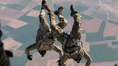 Bu görüntüler Konya’da çekildi! Korkusuzca atladılar