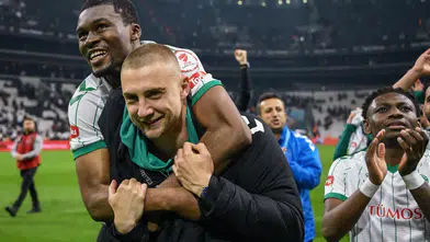 Konyasporlu Blaz Kramer'in final sevinci! Kelimelerle anlatılamaz