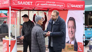 Konya Çumra’da saha ziyareti: Saadet Partisi vatandaşlarla buluştu